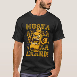 Camiseta Molho de Mostarda Garrafa Grito Condimento Rap Hip