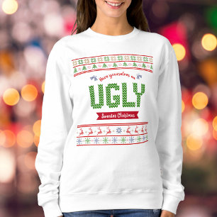 Camiseta Molho de Natal Suave, Pau Vermelho Nórdico Verde