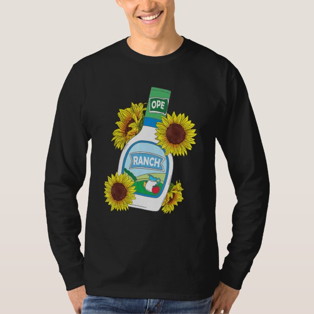 Camiseta Molho de Salada de Foodie Ranch (Frente)