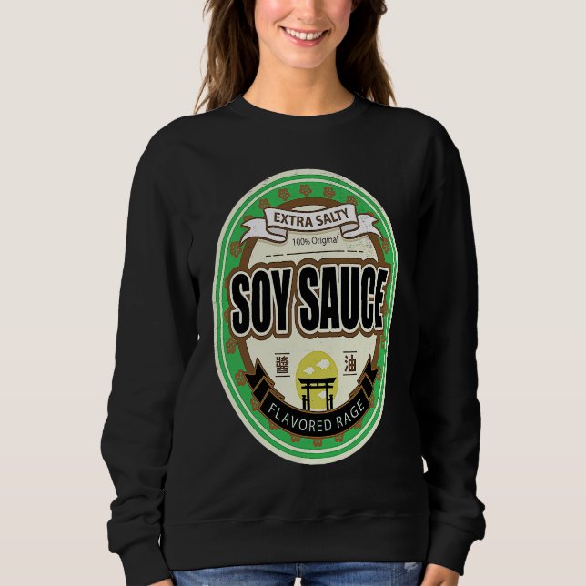 Camiseta Molho de Soja Japonês Asiático Extra Salgado Condi (Frente)