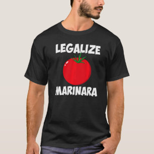 Camiseta Molho De Tomate Marinara Legalizando Mulheres De T