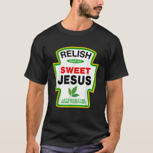 Camiseta Molho Doce Jesus Salmo 34 4 Condimento Cristão