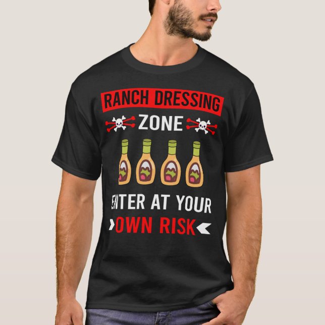 Camiseta Molho Ranch Zona de Risco (Frente)