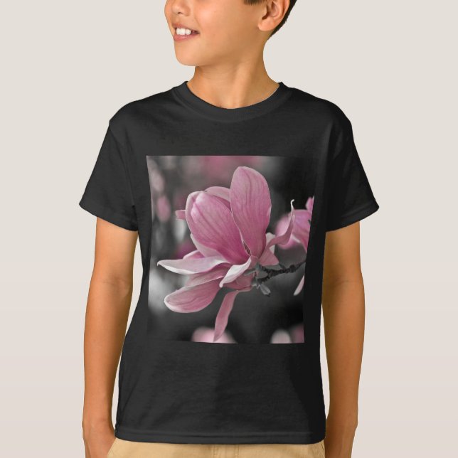 Camiseta Molho Rosa Japonês Magnolia (Frente)