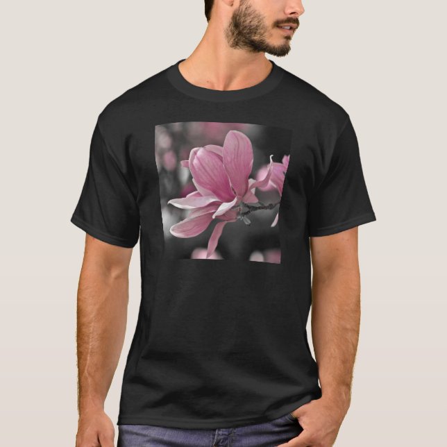 Camiseta Molho Rosa Japonês Magnolia (Frente)