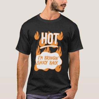 Camiseta Molhos Picantes Halloween S Estou trazendo de volt