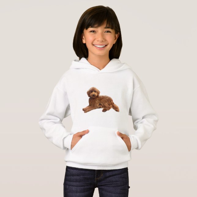 Camiseta Molly a Goldendoodle (Frente Completa)