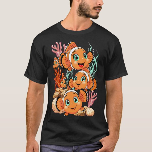 Camiseta Molly Balão Branco - Peixe - Presente para Amante  (Frente)