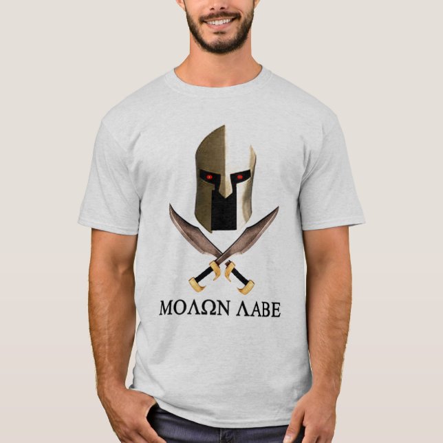 CAMISETA MOLON LABE (Frente)