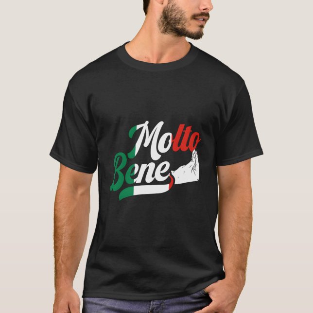 Camiseta Molto Bene Italiano (Frente)