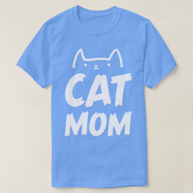 CAMISETA MOM CAT (Frente do Design)