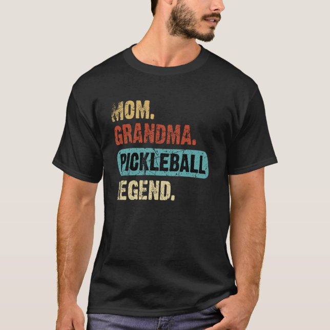 Camiseta Mom Grandma Pickleball Legend (Frente)