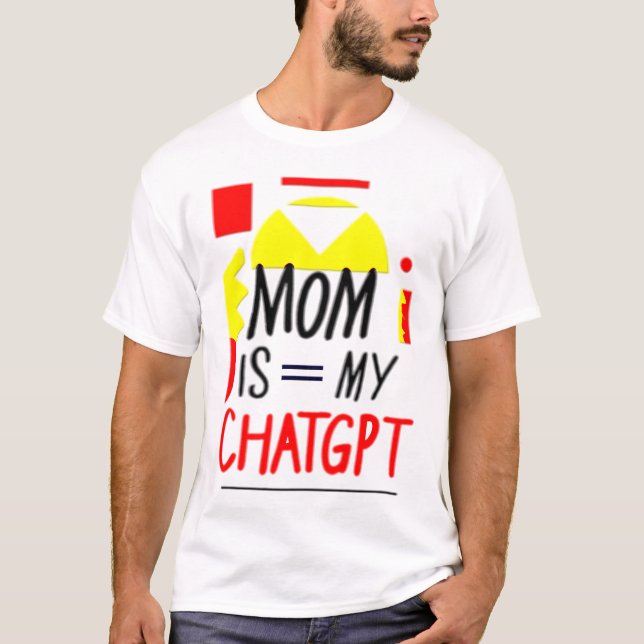 CAMISETA MOM IS = MEU CHATGPT (Frente)
