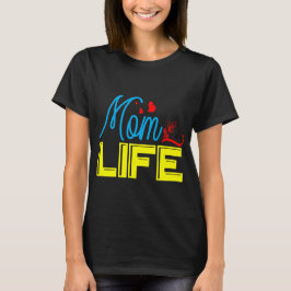 Camiseta Mom life