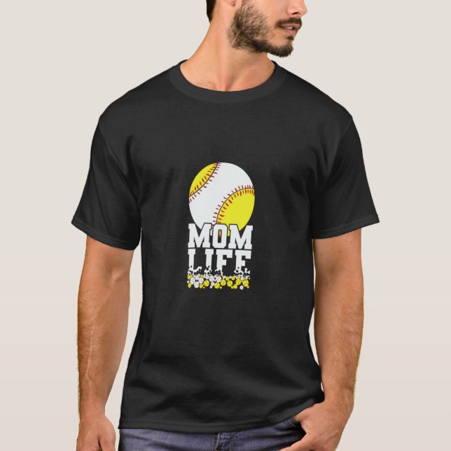 Camiseta Mom Life Apparel (Frente)