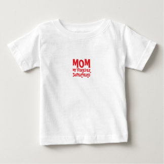 Camiseta Mom My Forever Superhero  black