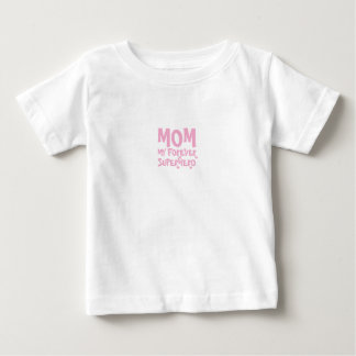 Camiseta Mom My Forever Superhero pink