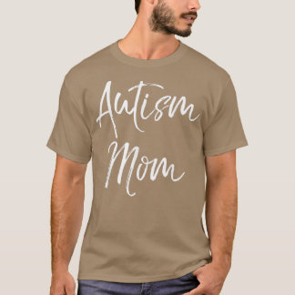 Camiseta Mom of Boys Autism Gift Idea for Mother's Day Auti