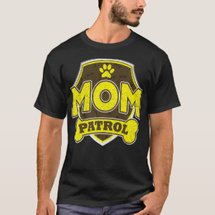 Camiseta Mom Patrol Dog Premium