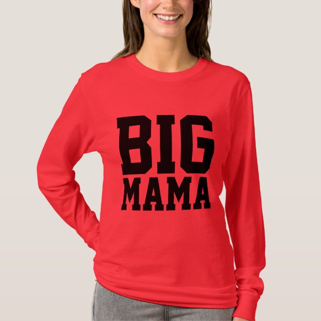 CAMISETA MOM T-SHIRTS, GRANDE MÃE (Frente)