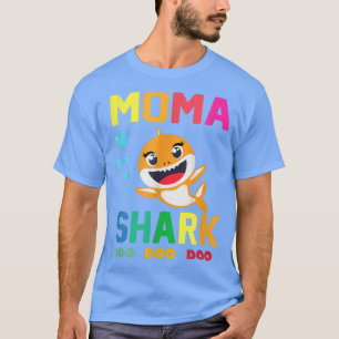 Camiseta Moma Shark Moma Shark Lover Family Mothers Day568