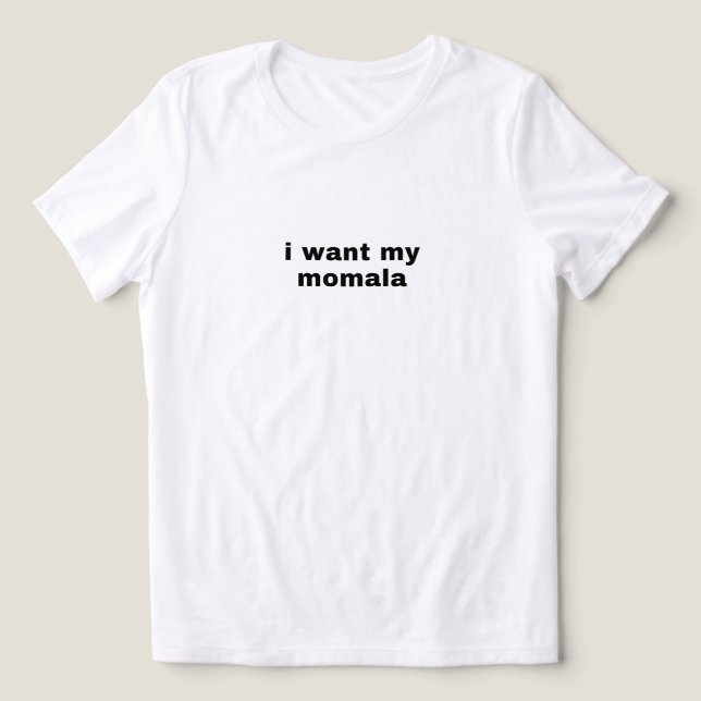 Camiseta Momala (Design frontal)