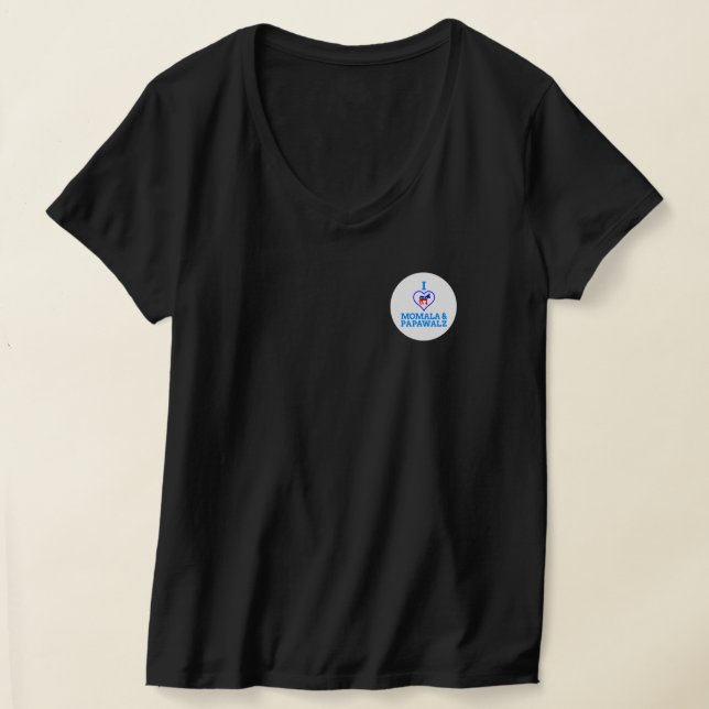 Camiseta momala e papaWalz (Postura )