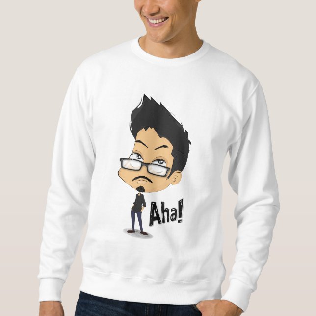 Camiseta "Momento Aha!" Sweatshirt Gráfico | Engra (Frente)