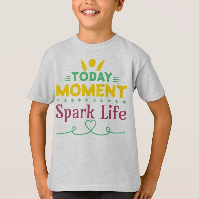 Camiseta Momento Atual, Espete A Vida (Frente)