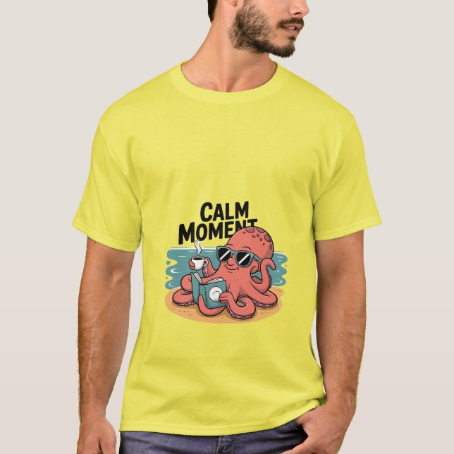 Camiseta Momento calmo (Frente)