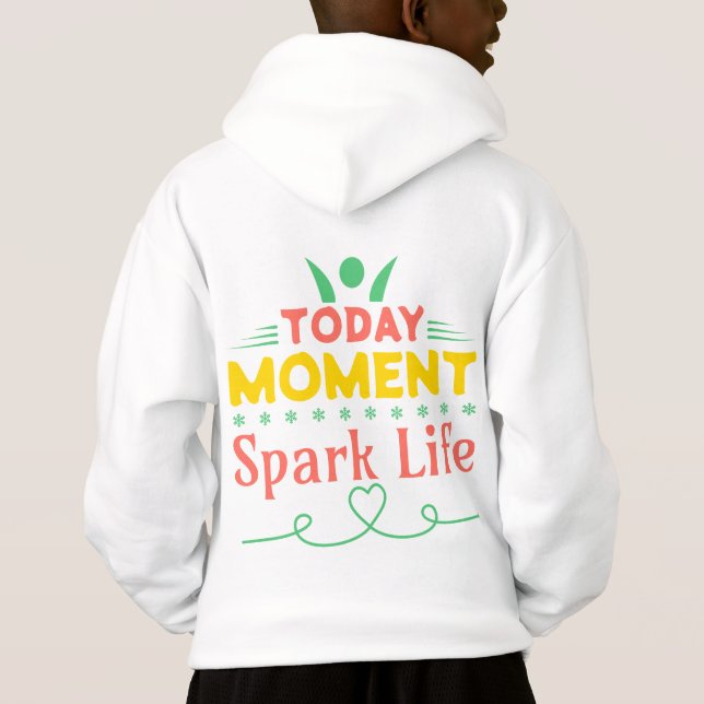 Camiseta Momento de Hoje, Faça a Vida Brilhar (Verso)