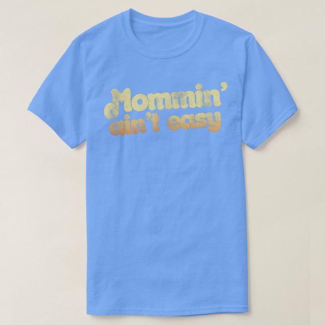 Camiseta Momento não é fácil (Frente do Design)