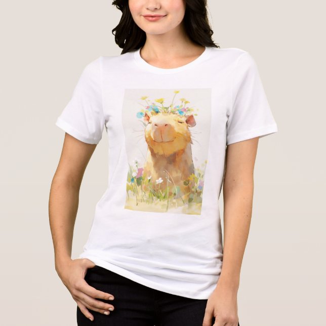 Camiseta Momento Zen do Capivara (Frente)