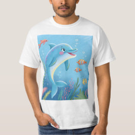 Camiseta Momentos Alegres de Golfinho