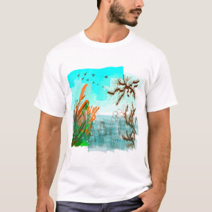Camiseta Momentos Divertidos Com a Vovó Vista Exterior Cont