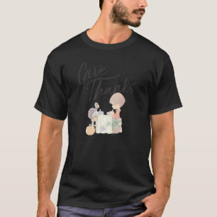 Camiseta Momentos do precioso A Ação de Graças Dar Obrigado