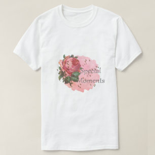Camiseta Momentos Especiais Gráfico Inspirador e Sentimenta