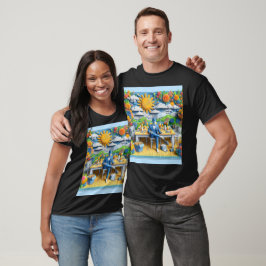 Camiseta Momentos Felizes da Festa de Solteiro