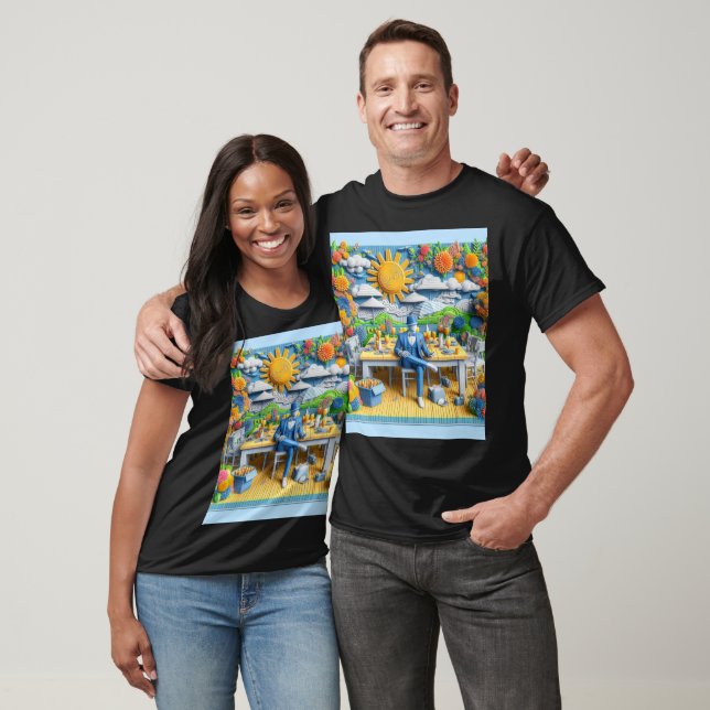 Camiseta Momentos Felizes da Festa de Solteiro (Unissex)