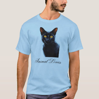 Camiseta Momentos Místicos com nosso Design de Gato Negro M