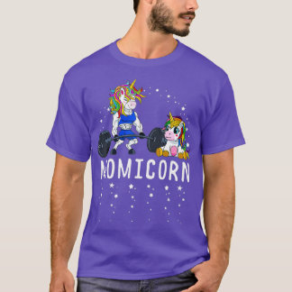 Camiseta Momicorn Unicorn Mamãe Malhação Gym Weising