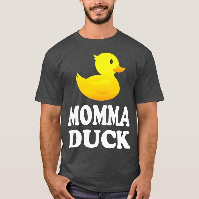 Camiseta Momma Duck Funny Bird Lover Animal Gift (Frente)