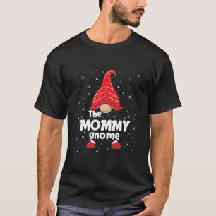 Camiseta Mommy Gnome Family Matching Christmas Funny Gift P