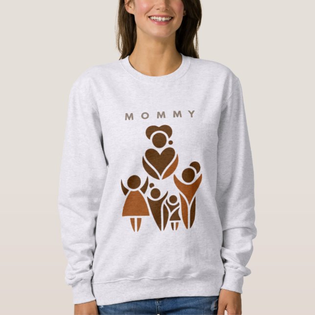 Camiseta Mommy Sweatshirt (Frente)