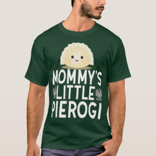 Camiseta Mommys Little Pierogi Cuecas Crianças Poloneses D