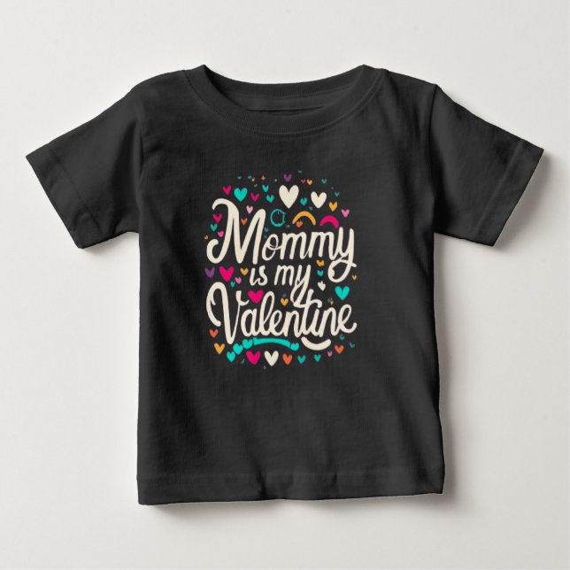 Camiseta Mommy's Valentine (Frente)
