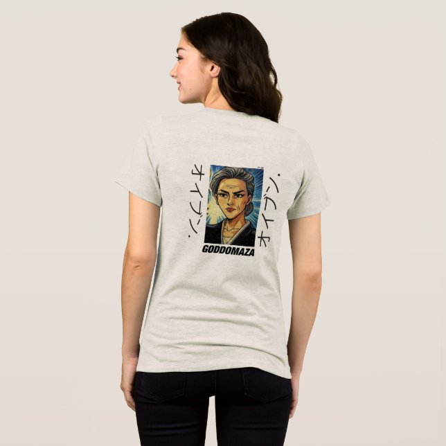 CAMISETA MOMOKO HEAD BW SKETCH (Verso completo)