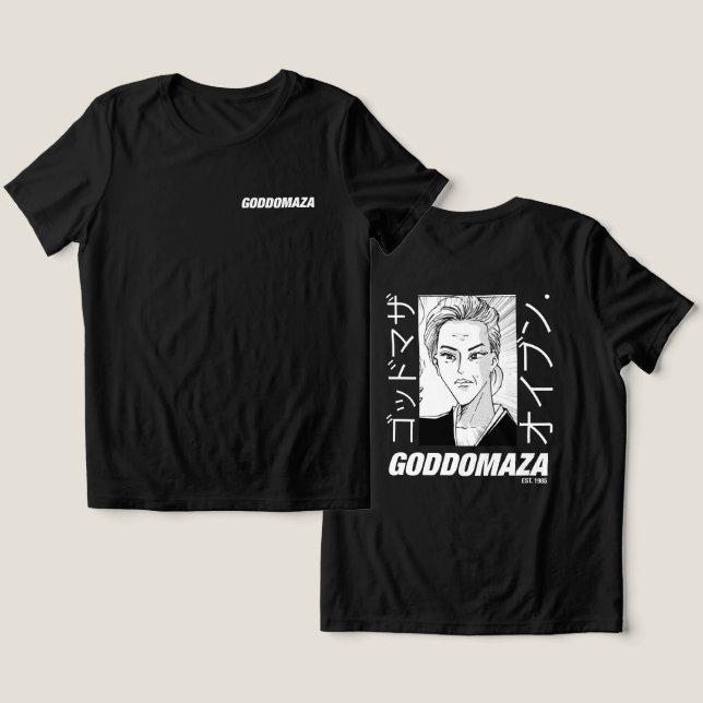 CAMISETA MOMOKO HEAD BW SKETCH (Design Frente e Verso)
