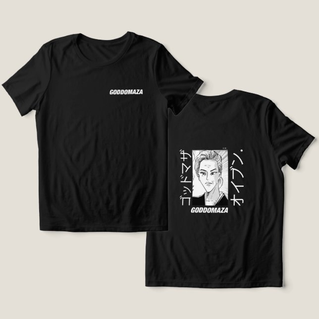 CAMISETA MOMOKO HEAD BW SKETCH (Design Frente e Verso)