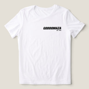 CAMISETA MOMOKO HEAD IN COLOR BOLD TEXT BACK VIEW